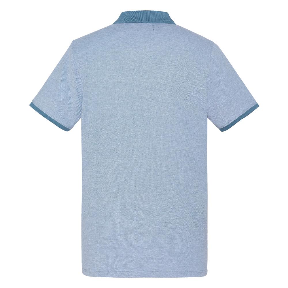 Polo Bleu Clair Homme Schott PSPENY vue 2