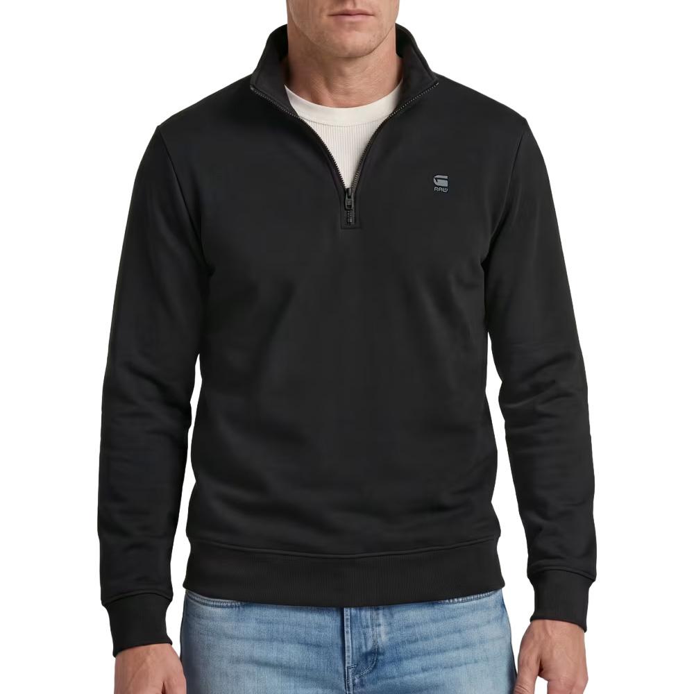 Sweat Noir Homme G-Star RAW Core Half pas cher
