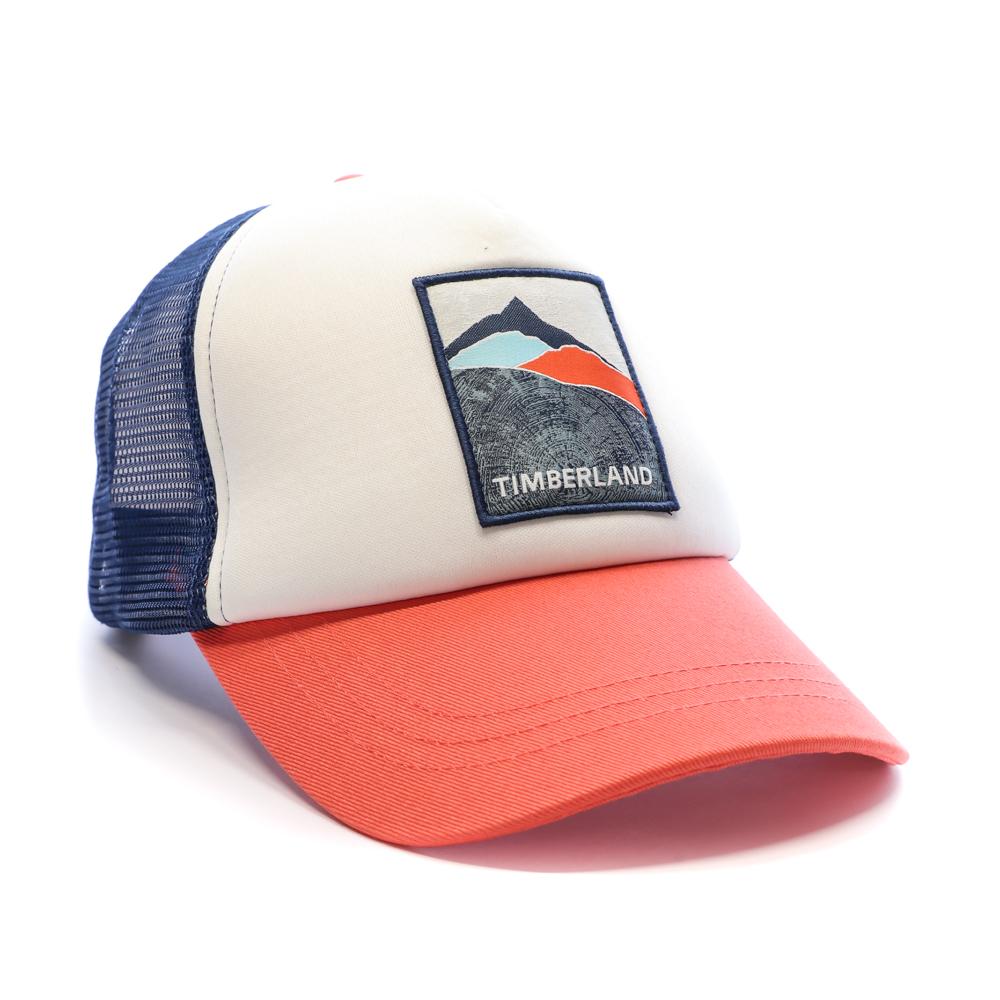 Casquette Blanc/Rose/Bleu Homme Timberland T60161 vue 2