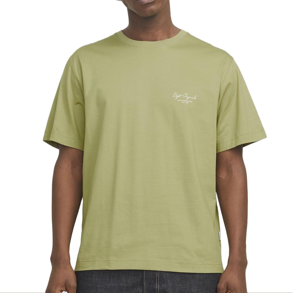 T-shirt Vert Homme Jack & Jones Rislington pas cher