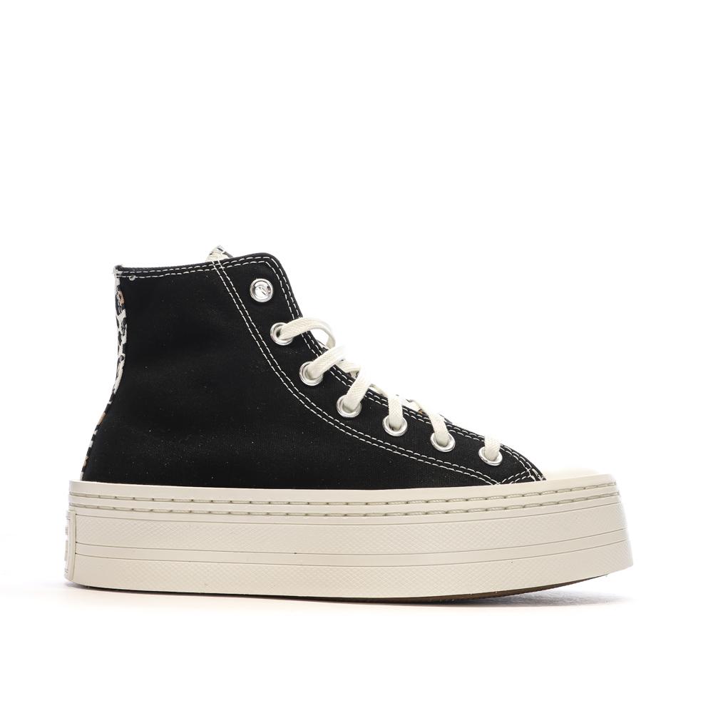 Baskets Noires Femme Converse Chuck Taylor All Star Modern vue 2