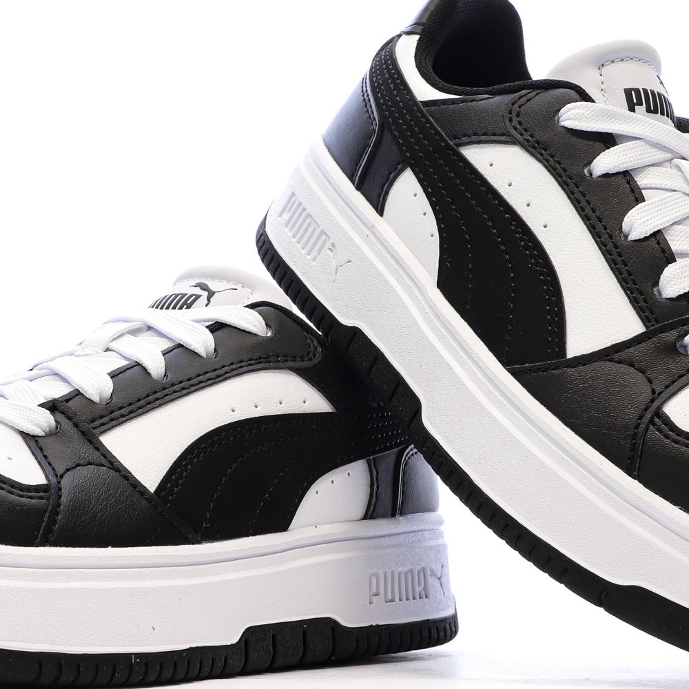 Zapatillas deportivas negras para niño Puma Rebound ver 7