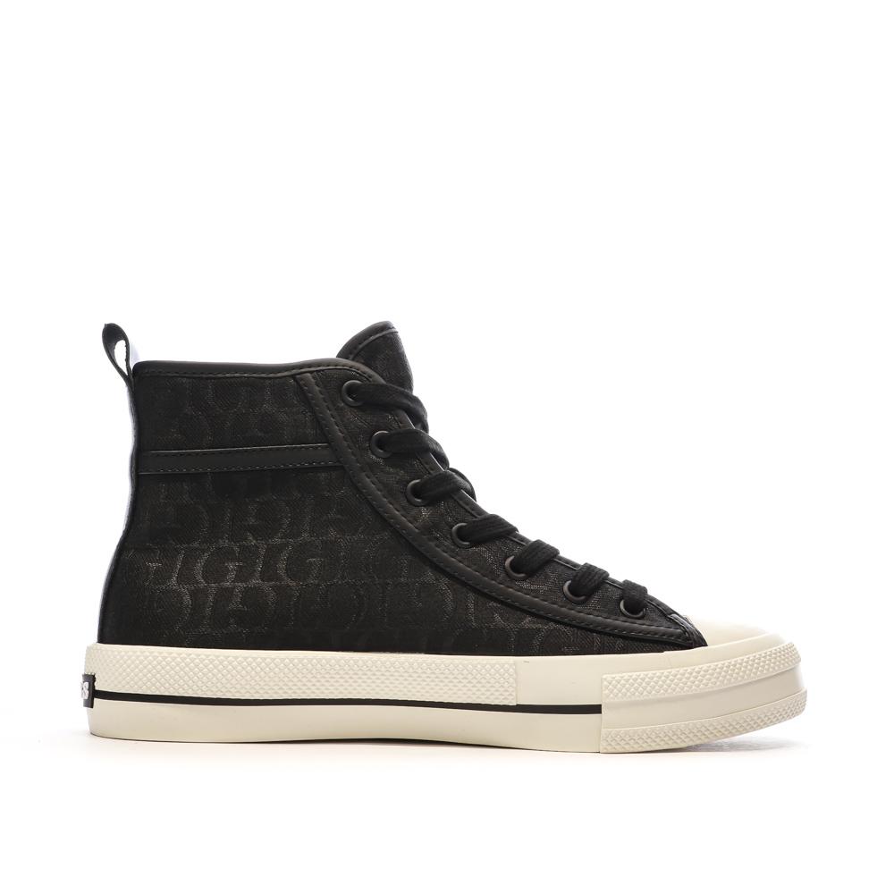 Baskets Noires Femme Guess Colyn vue 2