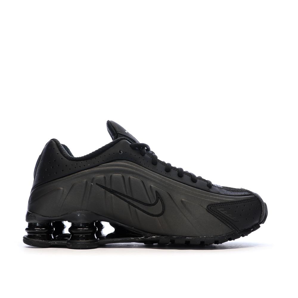 Baskets Noires Homme Nike Shox R4 vue 2