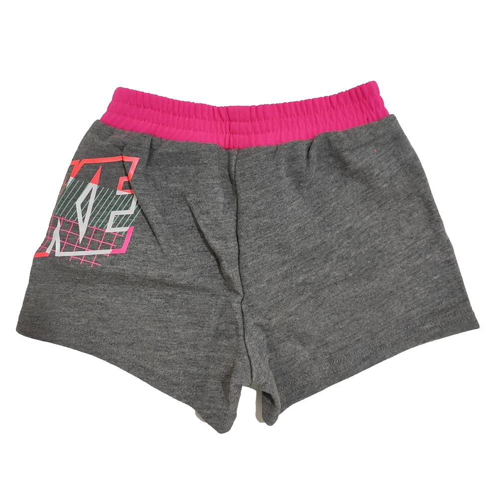 Short Gris/Rose Fille Nike Printed vue 2