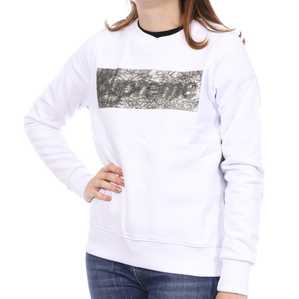 Sweat Blanc Femme Supreme Grip Ada pas cher