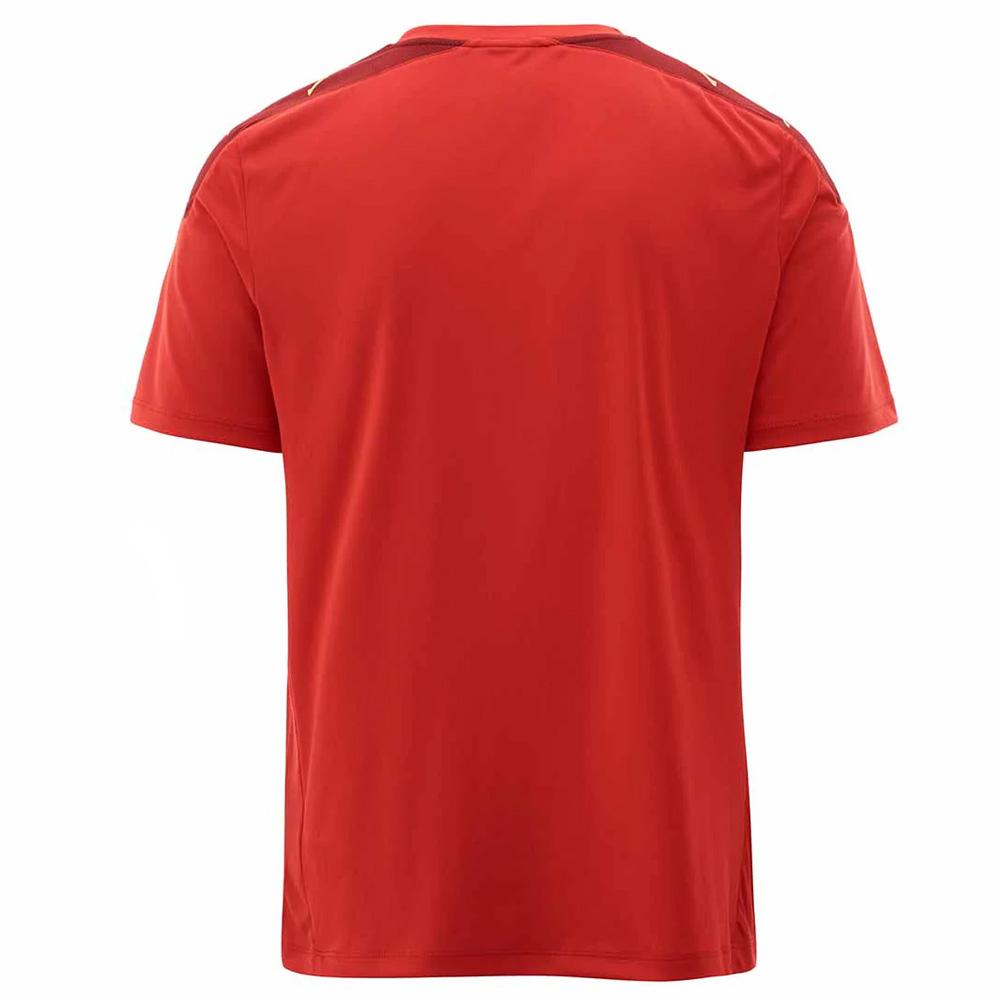 Maillot de Sport Rouge Junior Kappa Gianto vue 2