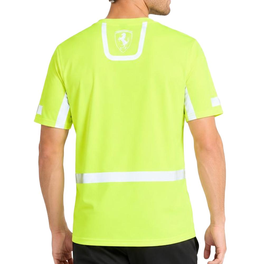Camiseta amarilla para hombre Puma Team Setup ver 2