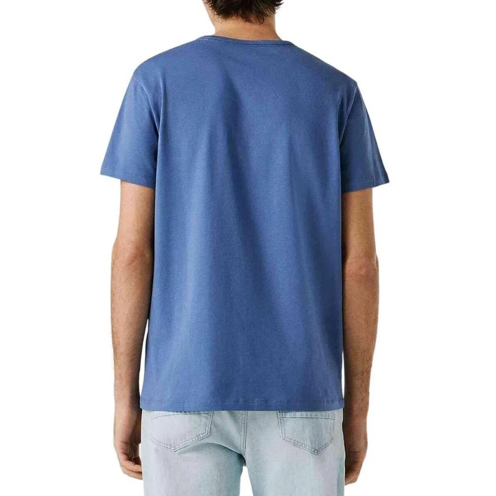 Camiseta azul real para hombre Pepe Jeans Original ver 2