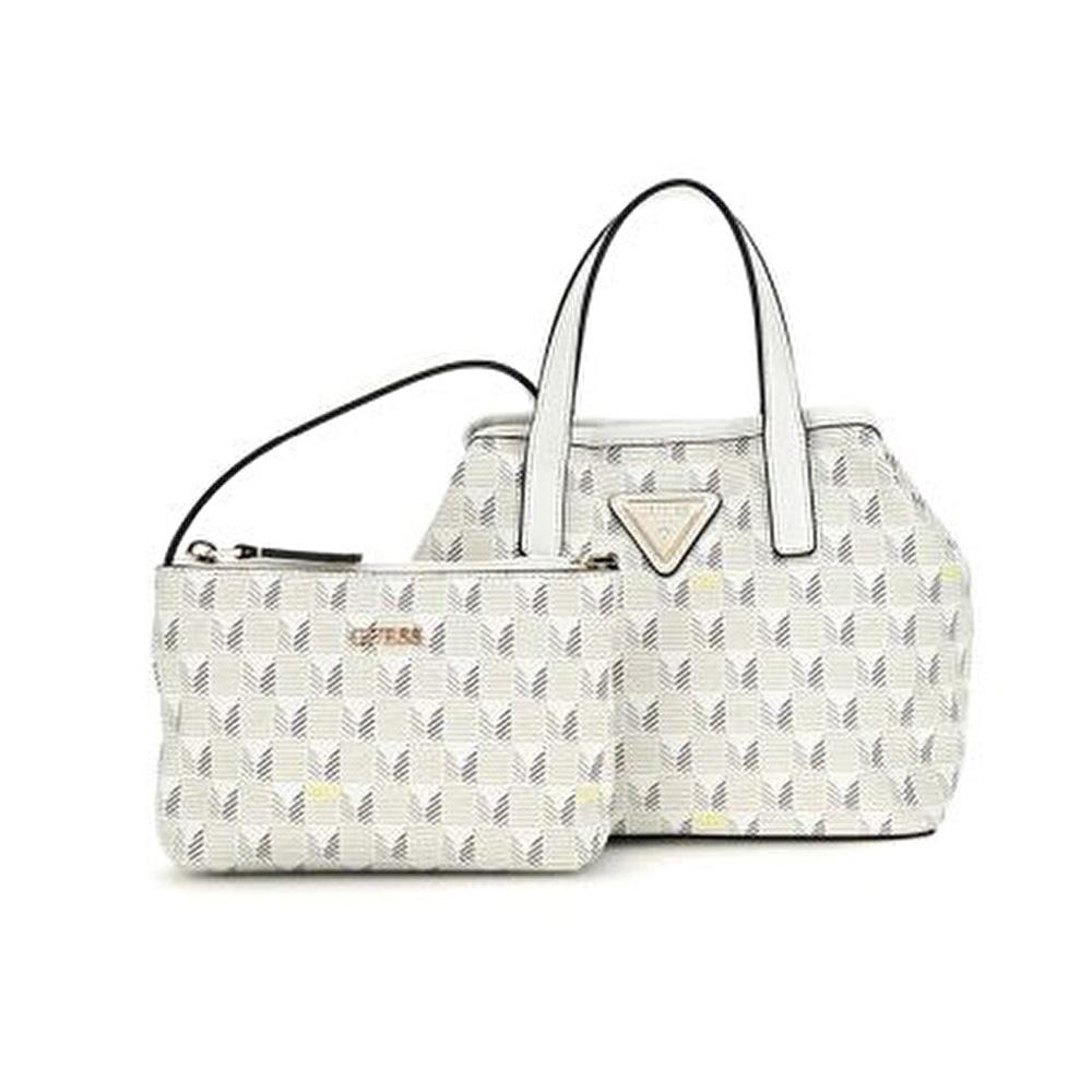 Sac à Main Beige Femme Guess Wave vue 2