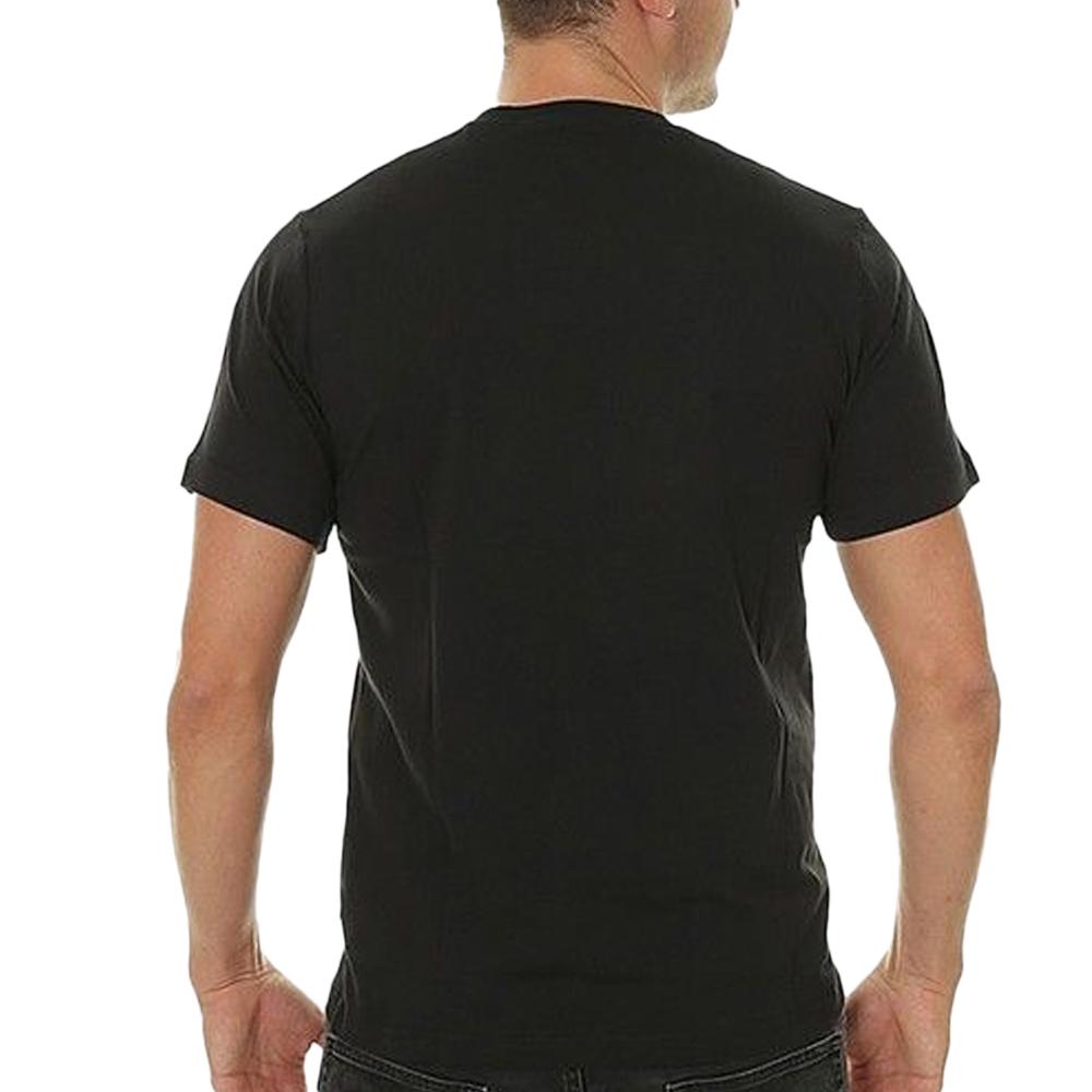 T-Shirt Noir Mixte Converse Standard vue 2