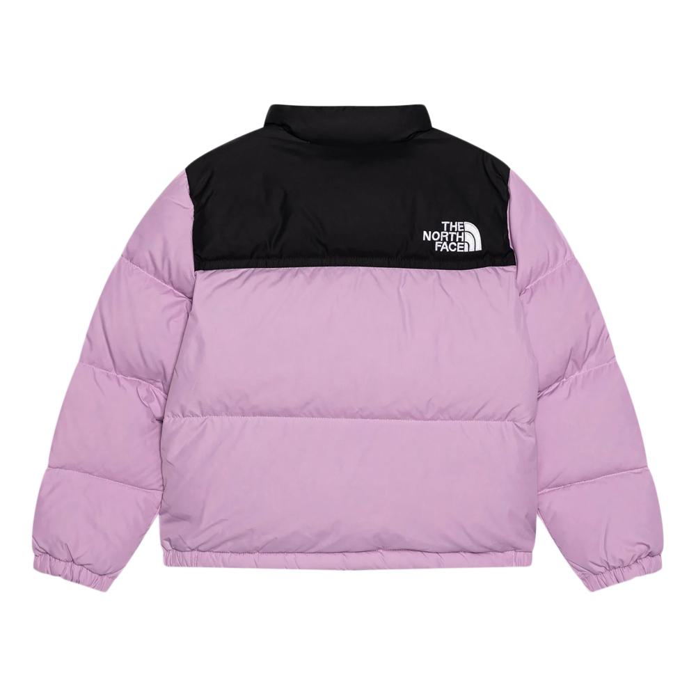 Doudoune Mauve/Noire Fille The North Face Kid 96 Nuptse vue 2