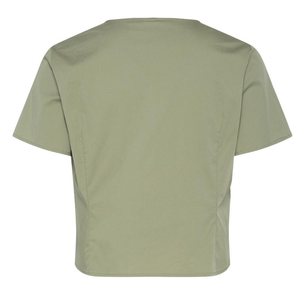 Blouse Verte Femme YAS meri vue 2