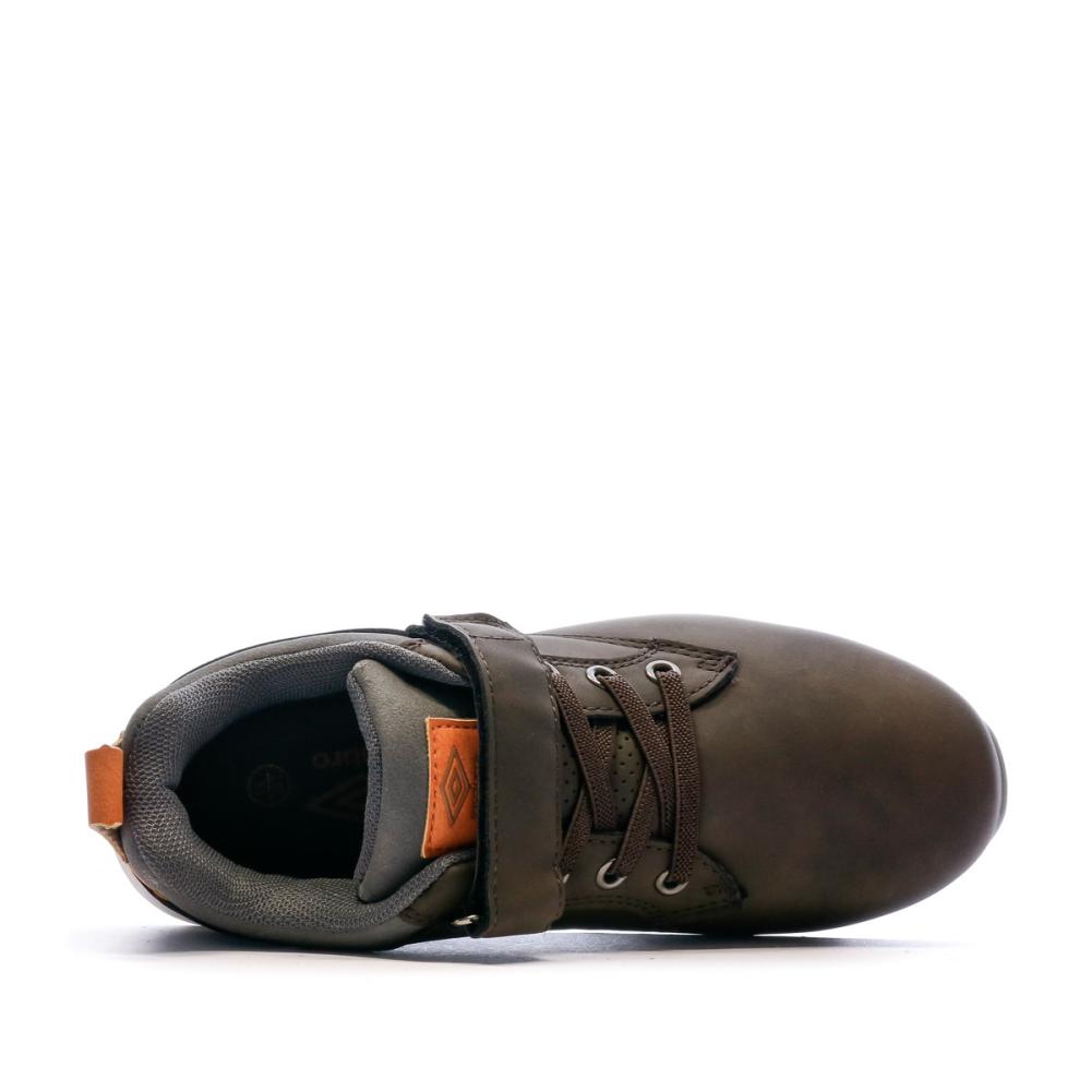 Baskets Marron Garçon Umbro Lark vue 4