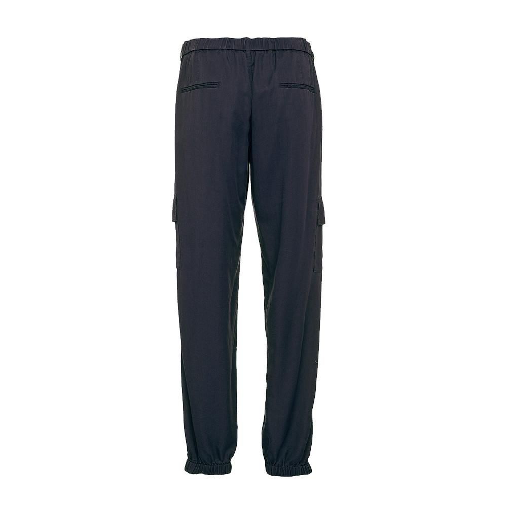Pantalon Noir en Toile Femme French Connection Military vue 2