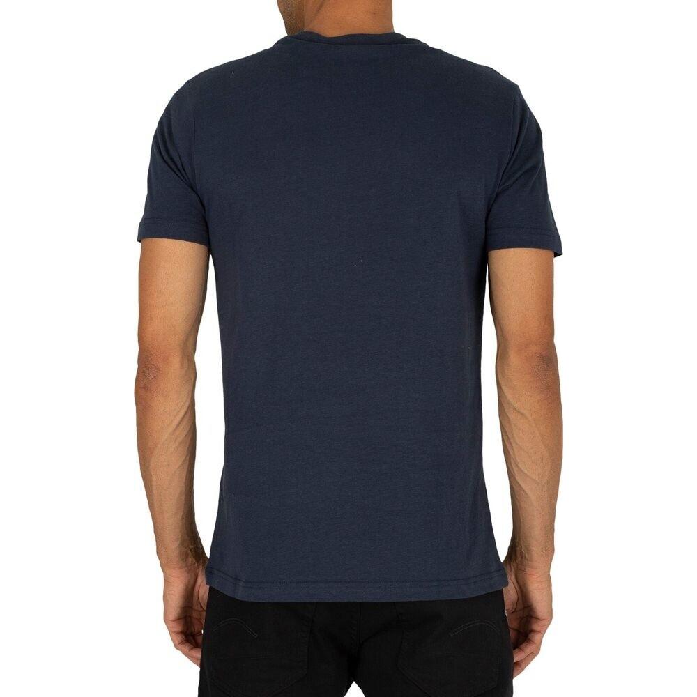 Ellesse Herren-T-Shirt in Marineblau SOP23621D Ansicht 2