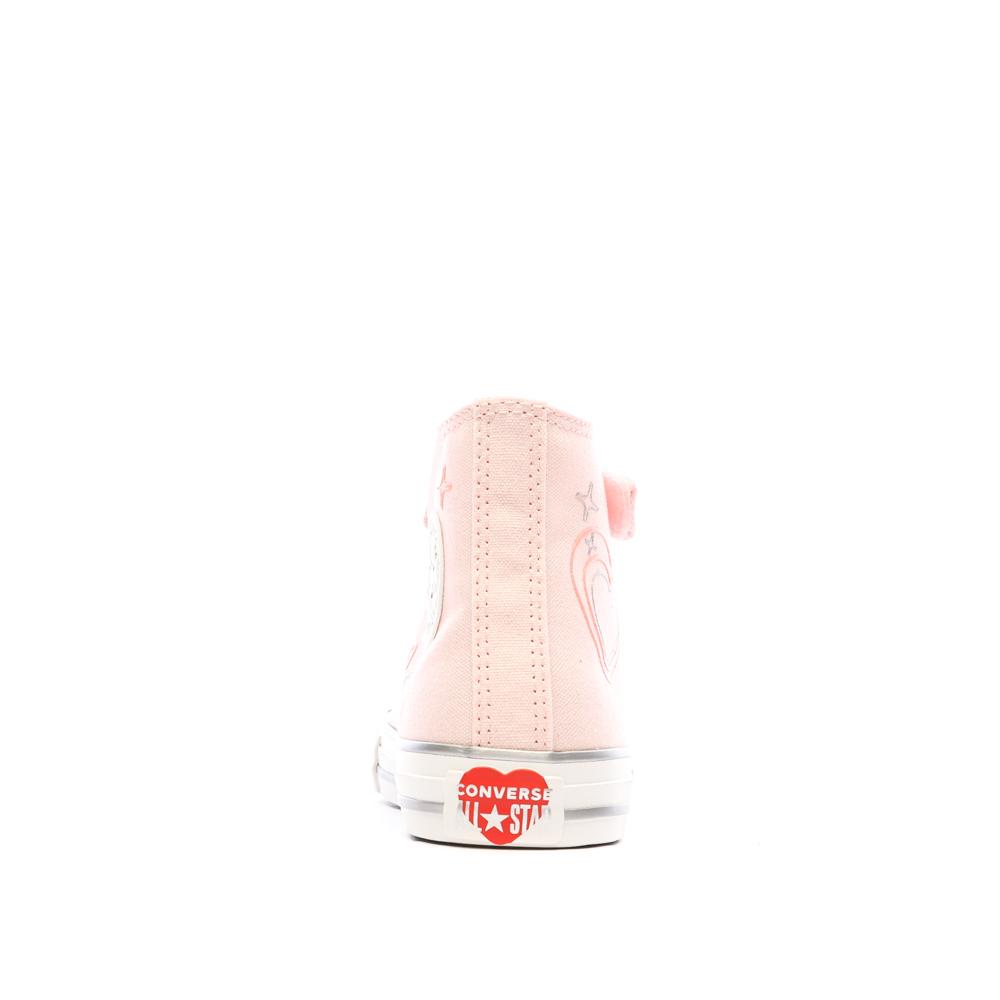 Baskets Rose Pale Fille Converse Chuck Taylor All Star vue 3