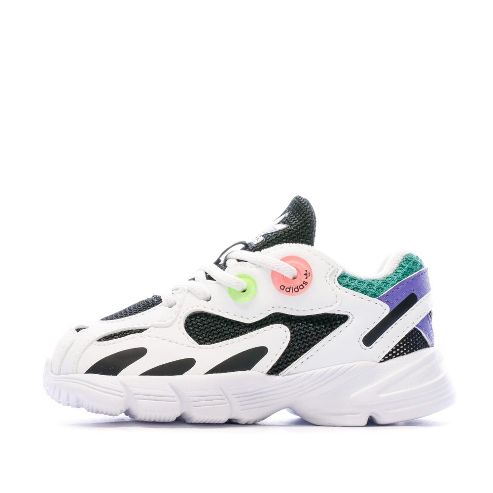 Baskets Blanc Fille Adidas Adidas Astir pas cher
