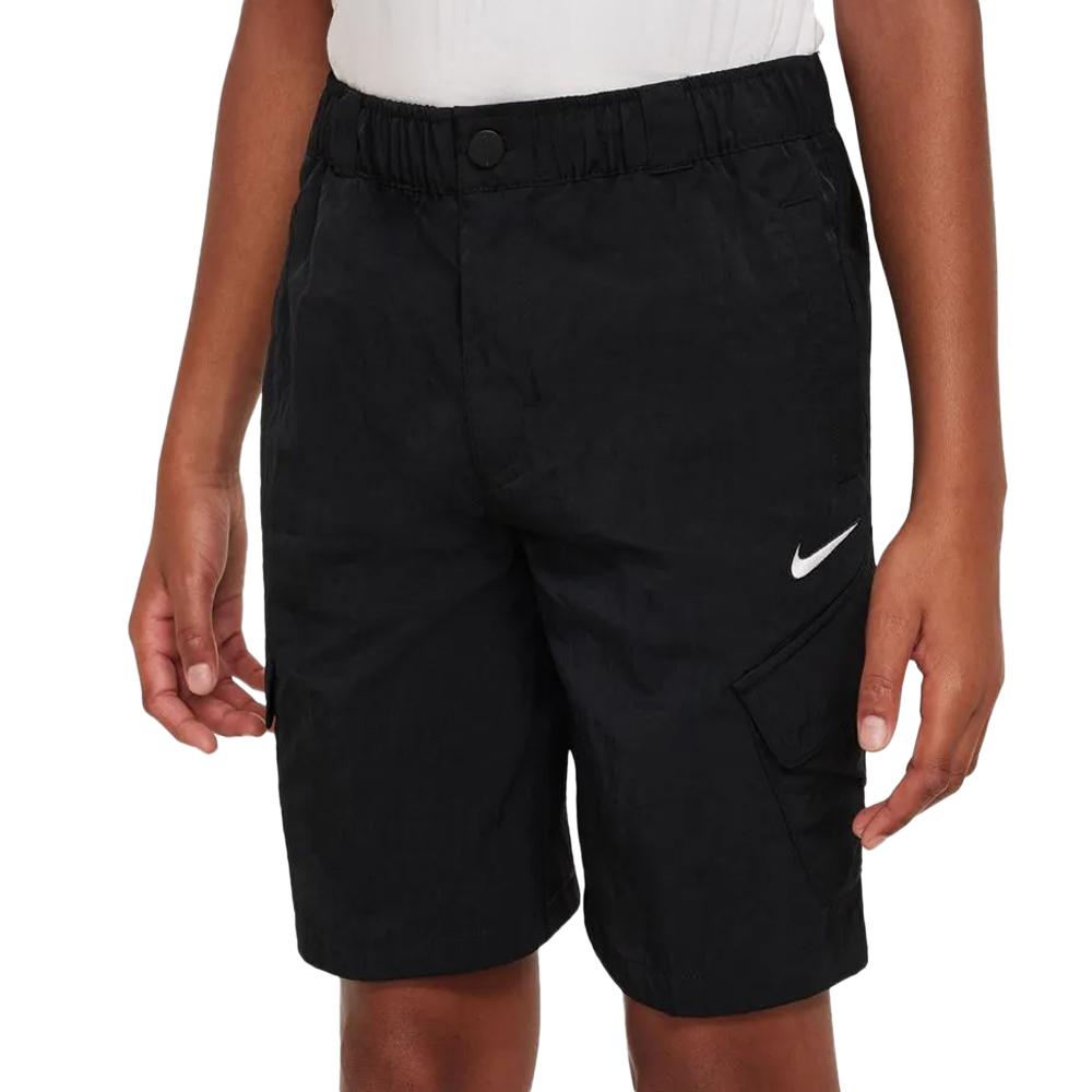 Short Cargo Noir Garçon Nike Odp pas cher