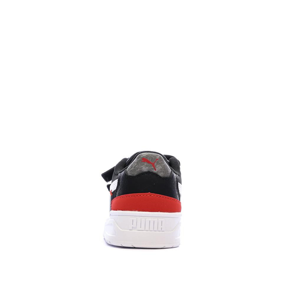 Zapatillas negras/blancas para niño Puma Shuffle Downtown ver 3