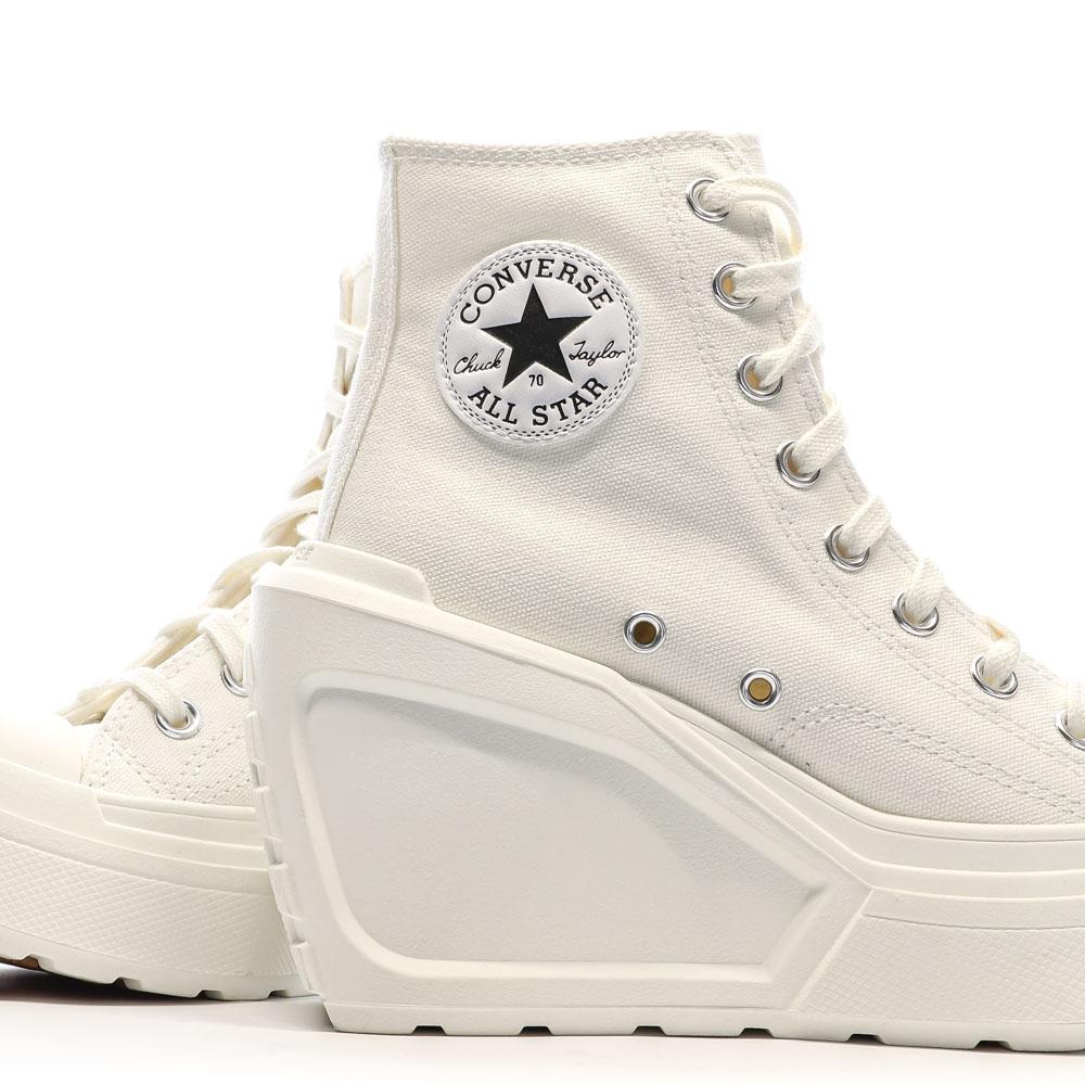 Baskets Blanches Femme Converse Chuck 70 vue 7