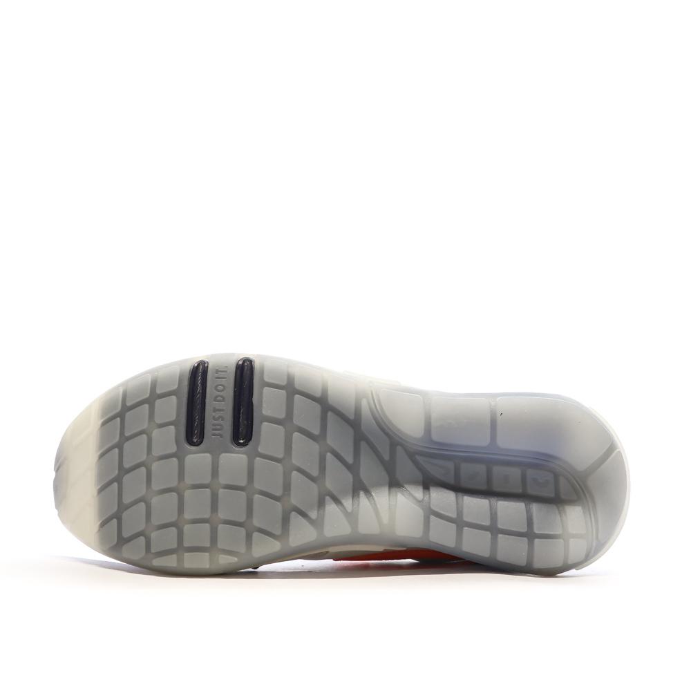 Baskets Blanc/Noir/Orange Garçon Nike Air Max vue 5
