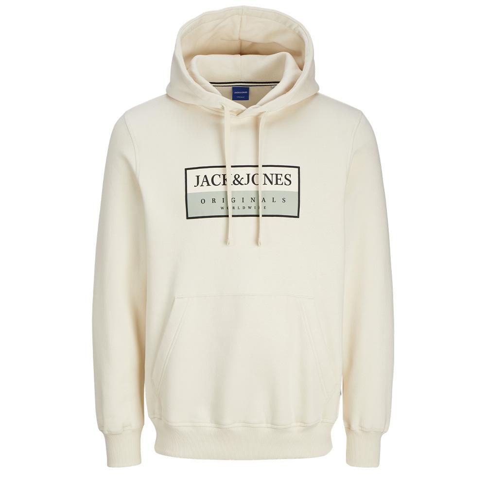 Sweat Écru Homme Jack & Jones Frederiksberg pas cher