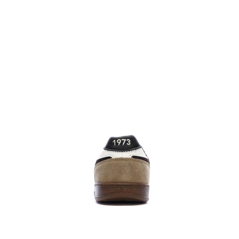 Baskets Marron/Taupe Homme Pepe jeans Ball Mix M vue 3