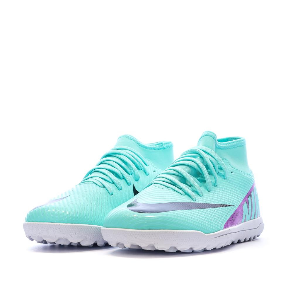 Chaussures de football stabilisées Verte Mixte NIKE Mercurial Superfly 9 Club vue 6