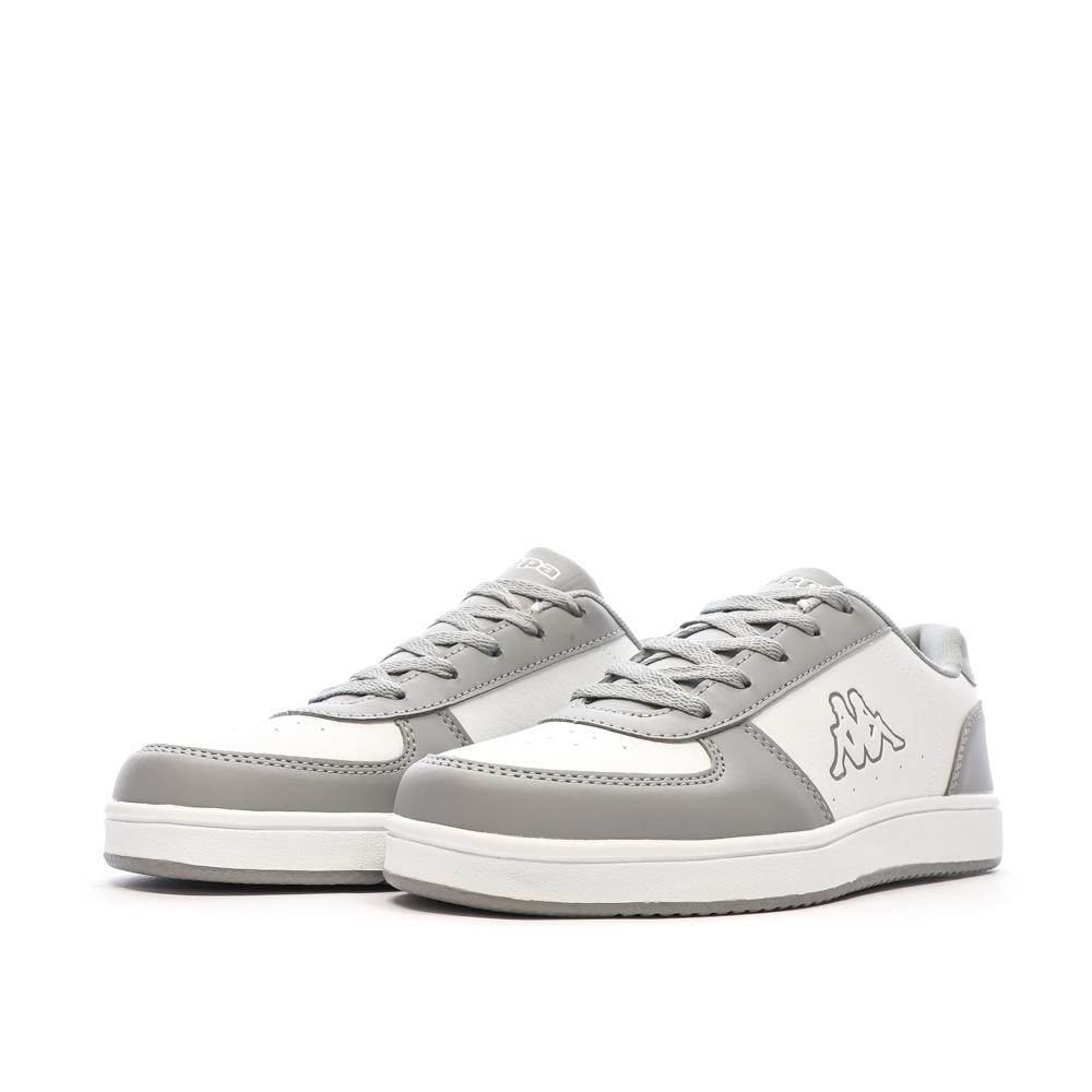Baskets Blanc/Gris Fille KAPPA Malone Lace vue 6