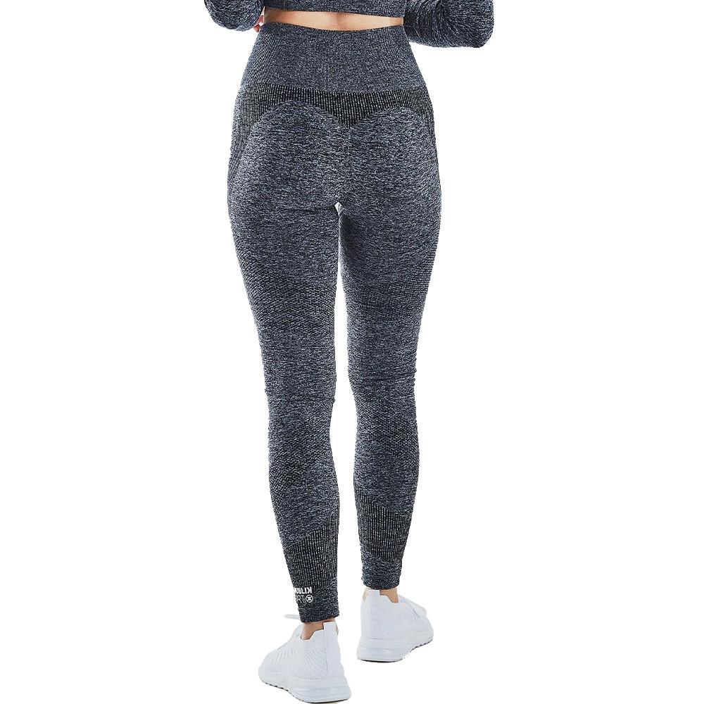 Legging Gris chiné Femme No Publik Coachella vue 2