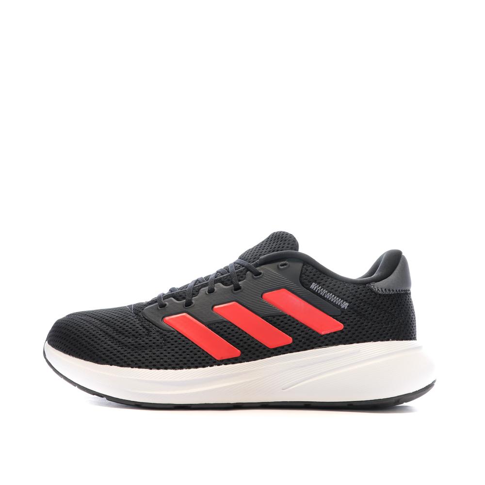 Chaussures de running Noires/Rouges Homme Adidas Response pas cher