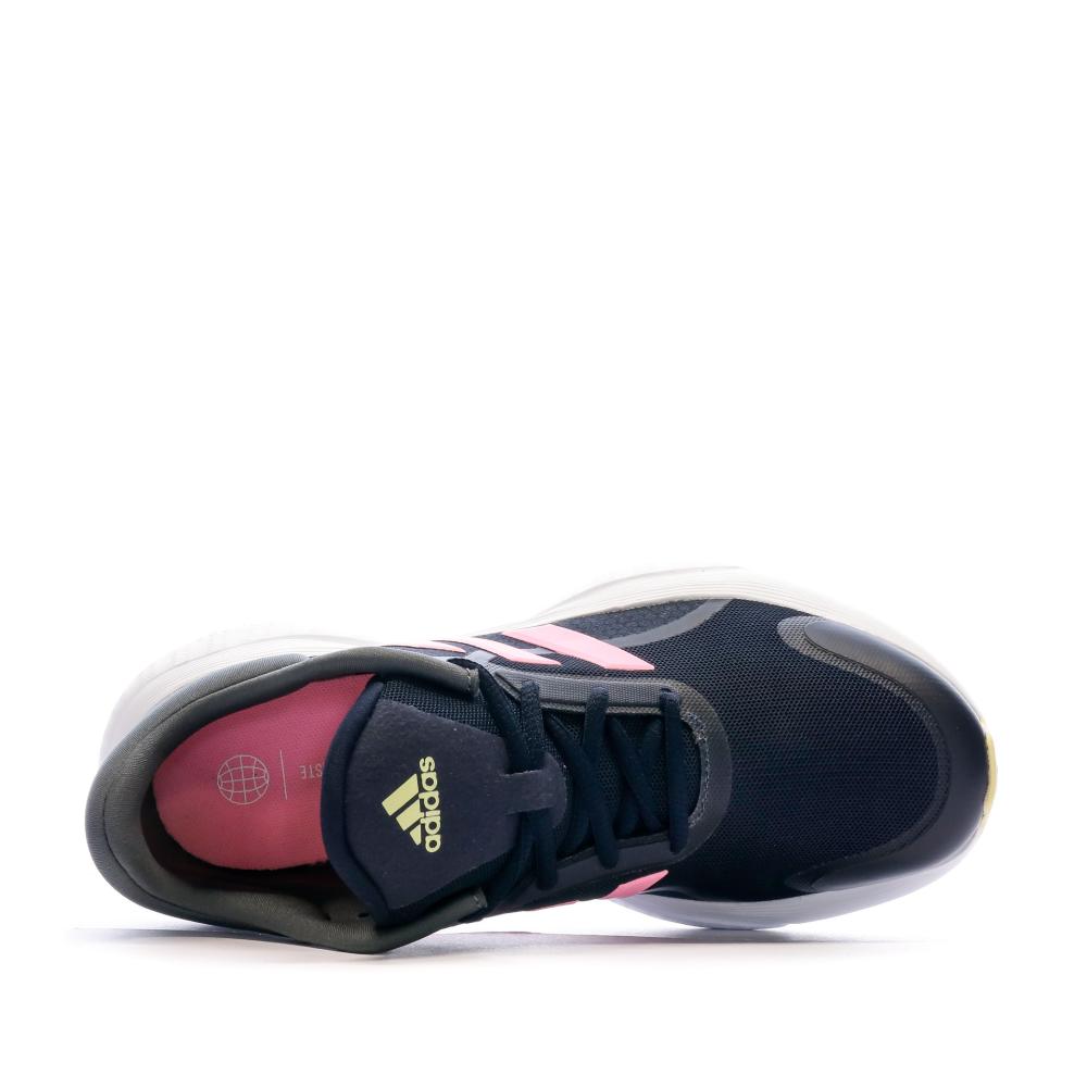 Chaussures de running Marine/Rose Femme Adidas Response vue 4