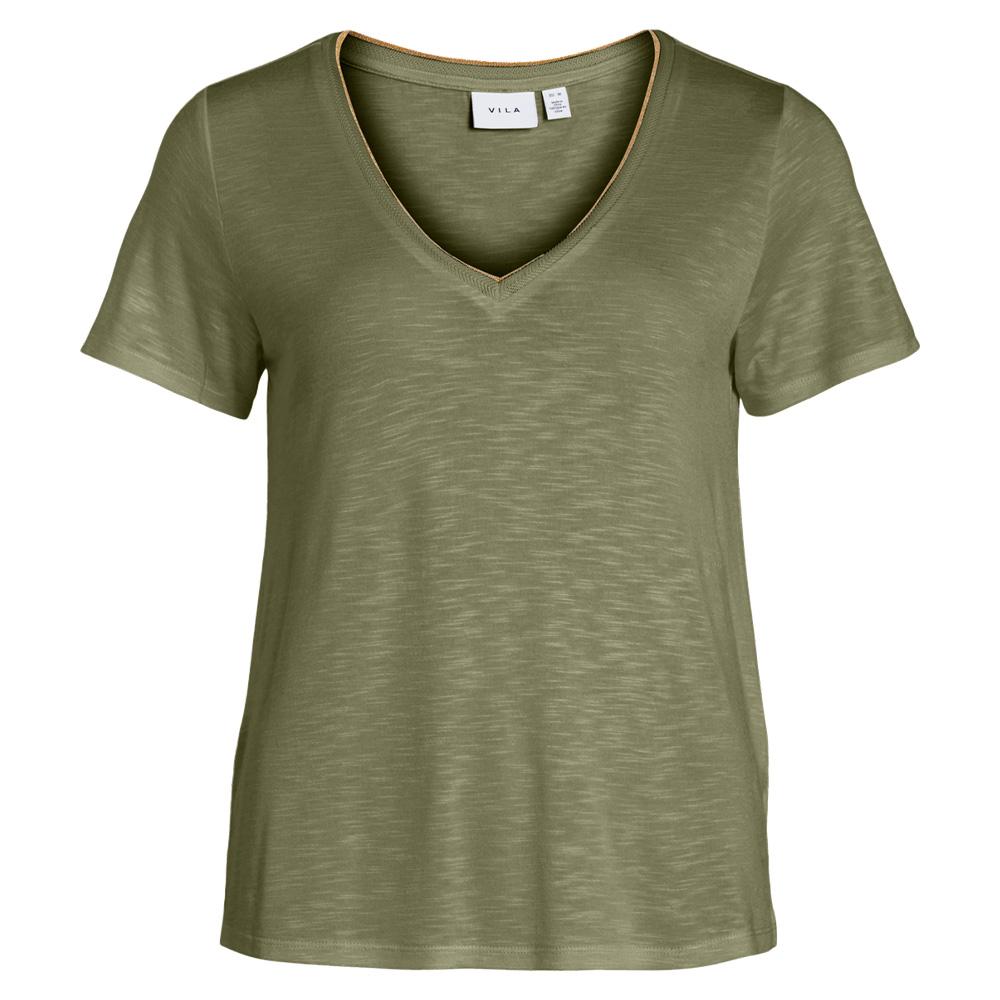 Grünes Damen-T-Shirt von Vila Vinoel günstig