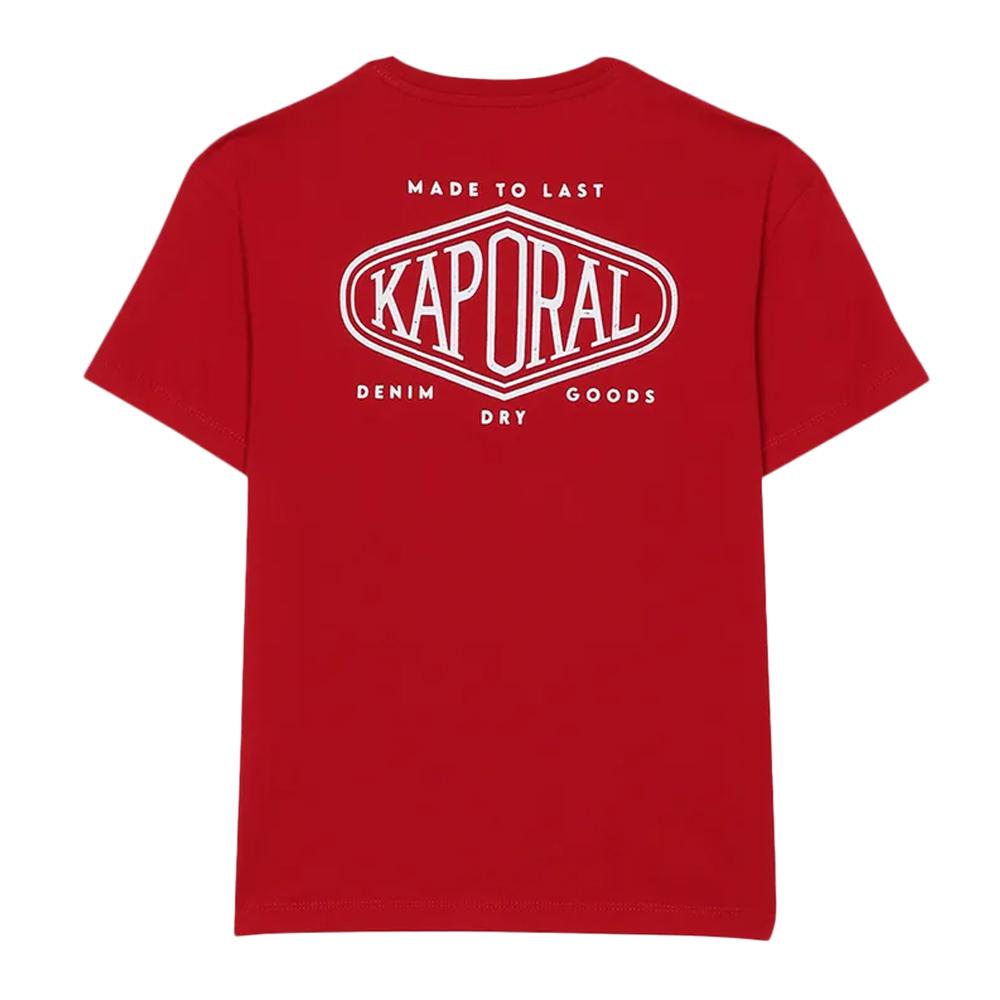 T-shirt Rouge Garçon Kaporal MERCYH vue 2