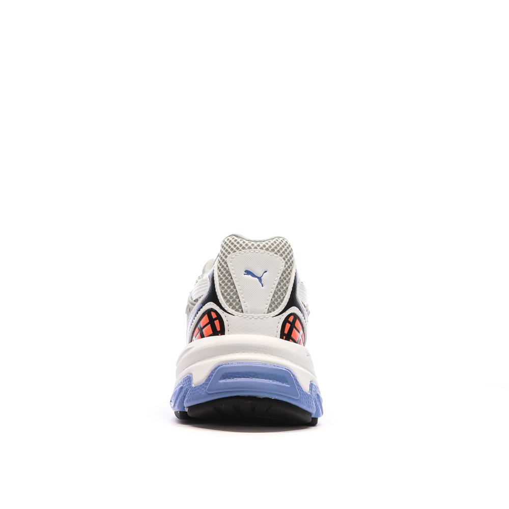 Baskets Noires/Blanc/Orange Homme Puma Velophasis vue 3