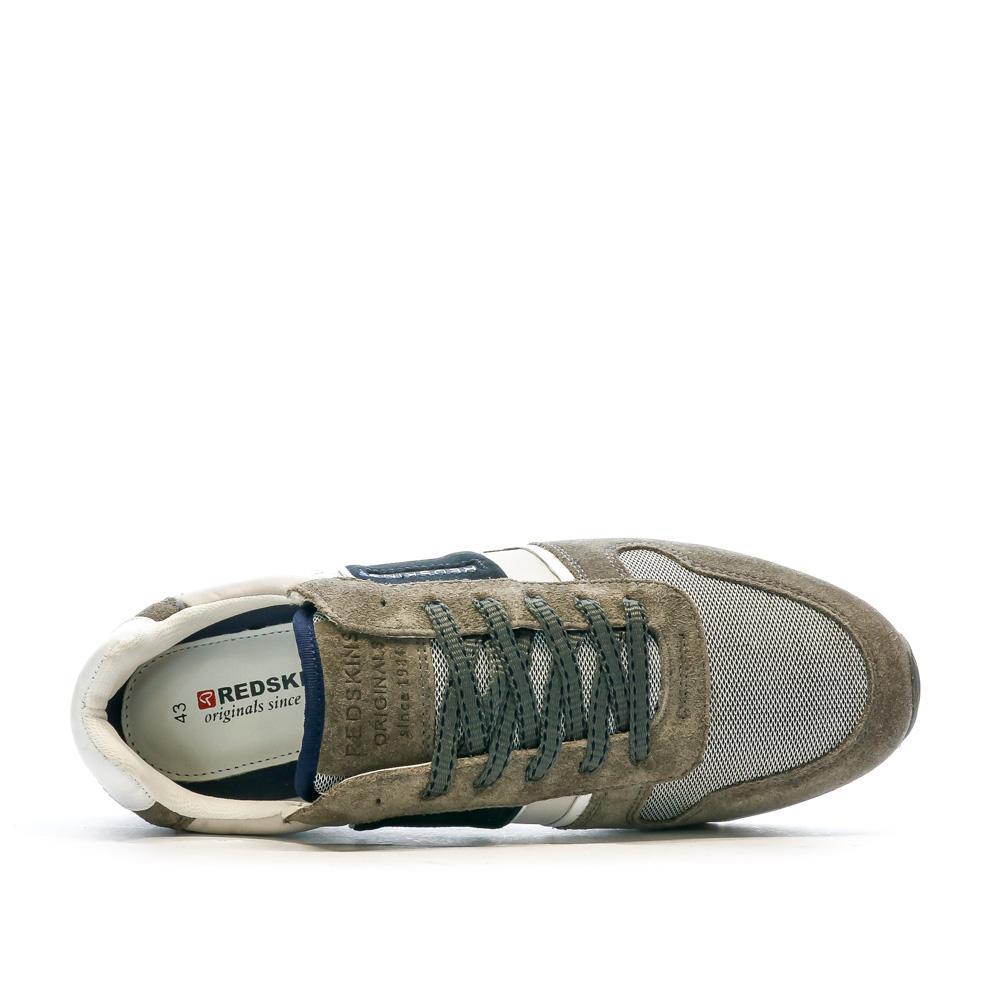 Baskets Grise Homme Redskins  Affairan vue 4