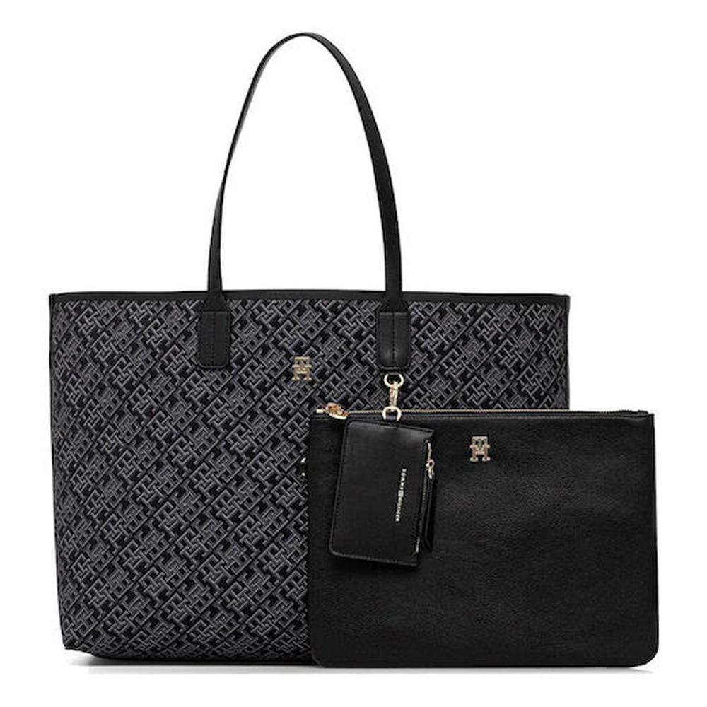 Sac à Main Noir Femme Tommy Hilfiger Icon pas cher