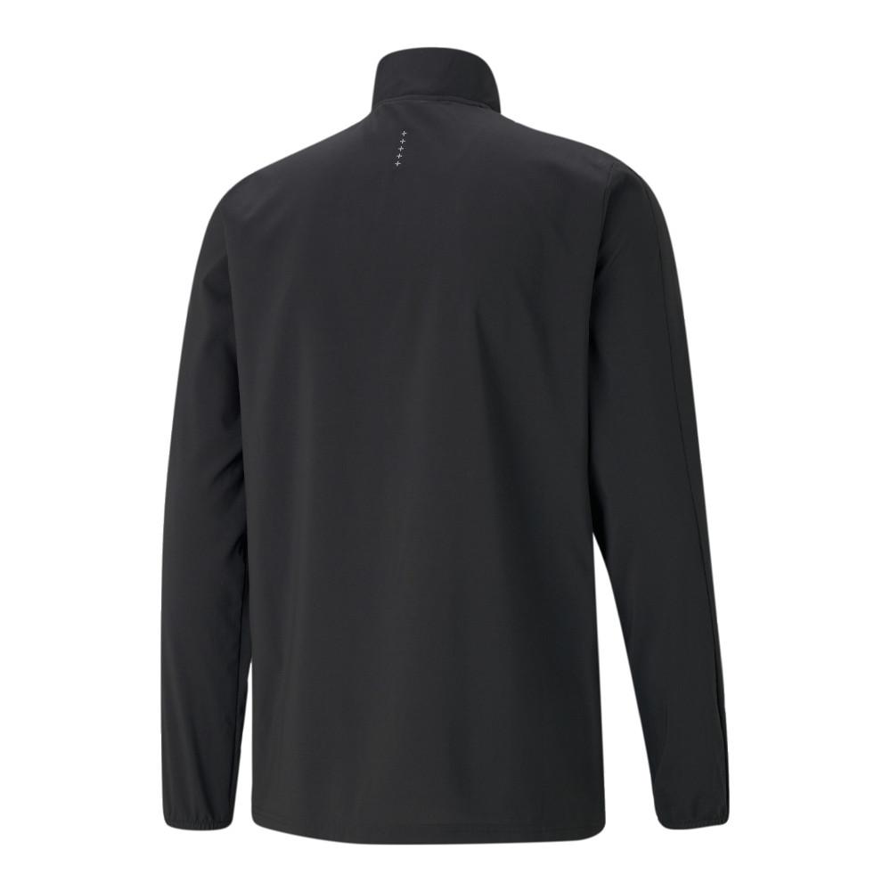 Veste Noire Homme Puma Run Woven Jacket vue 2