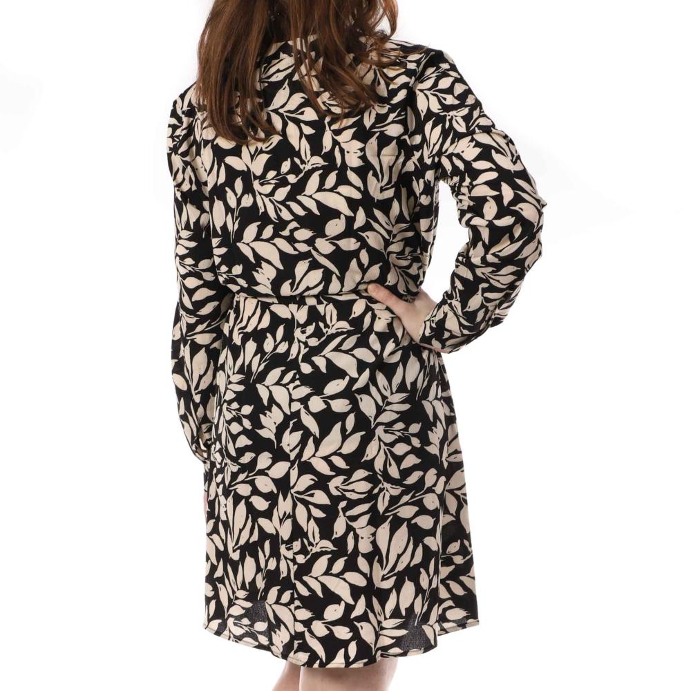Robe Noir/Beige à Motifs Femme JDY Piper vue 2