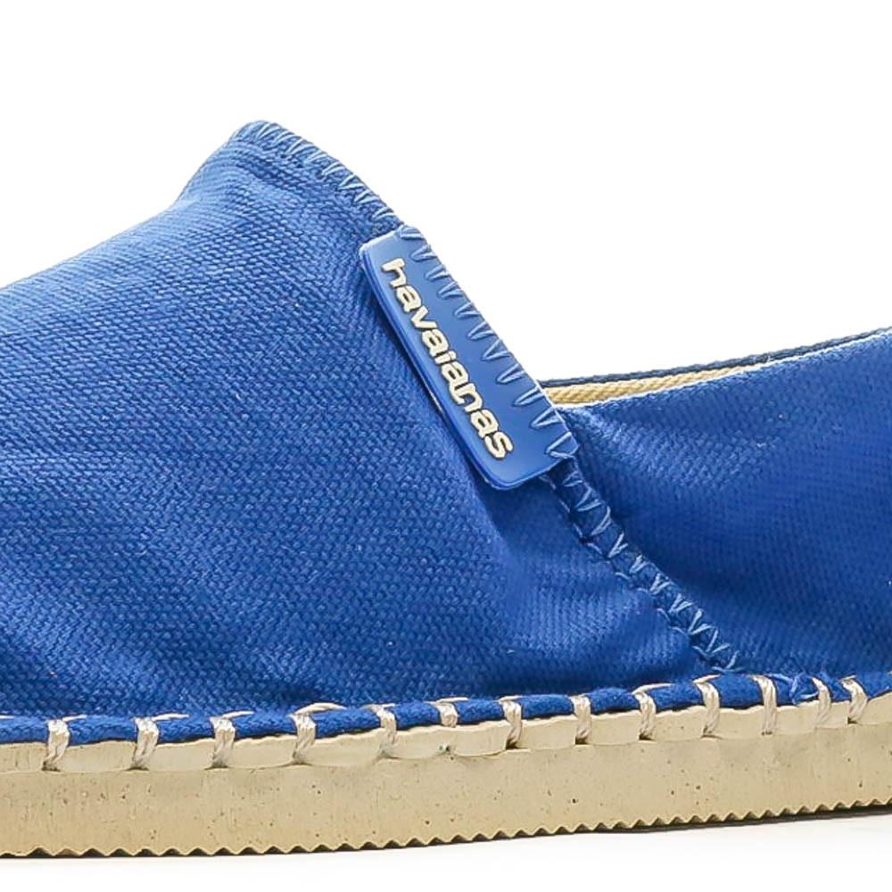 Espadrilles Bleu Mixtes Havaianas Origine II vue 7