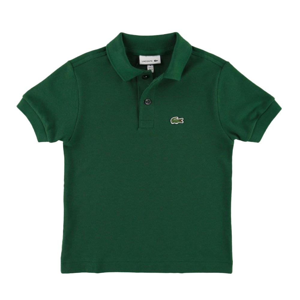 Polo Vert Garçon Lacoste PJ2909 pas cher