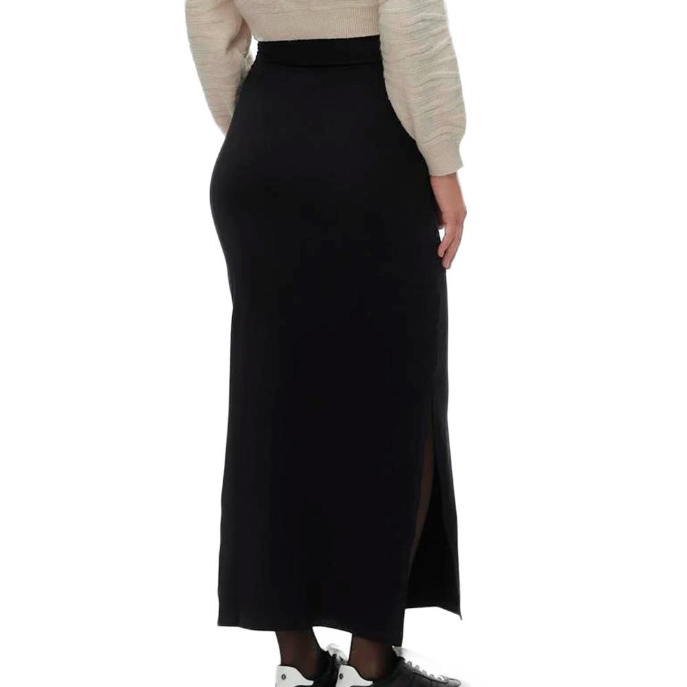Jupe Noire Femme Mamalicious Lellis vue 2