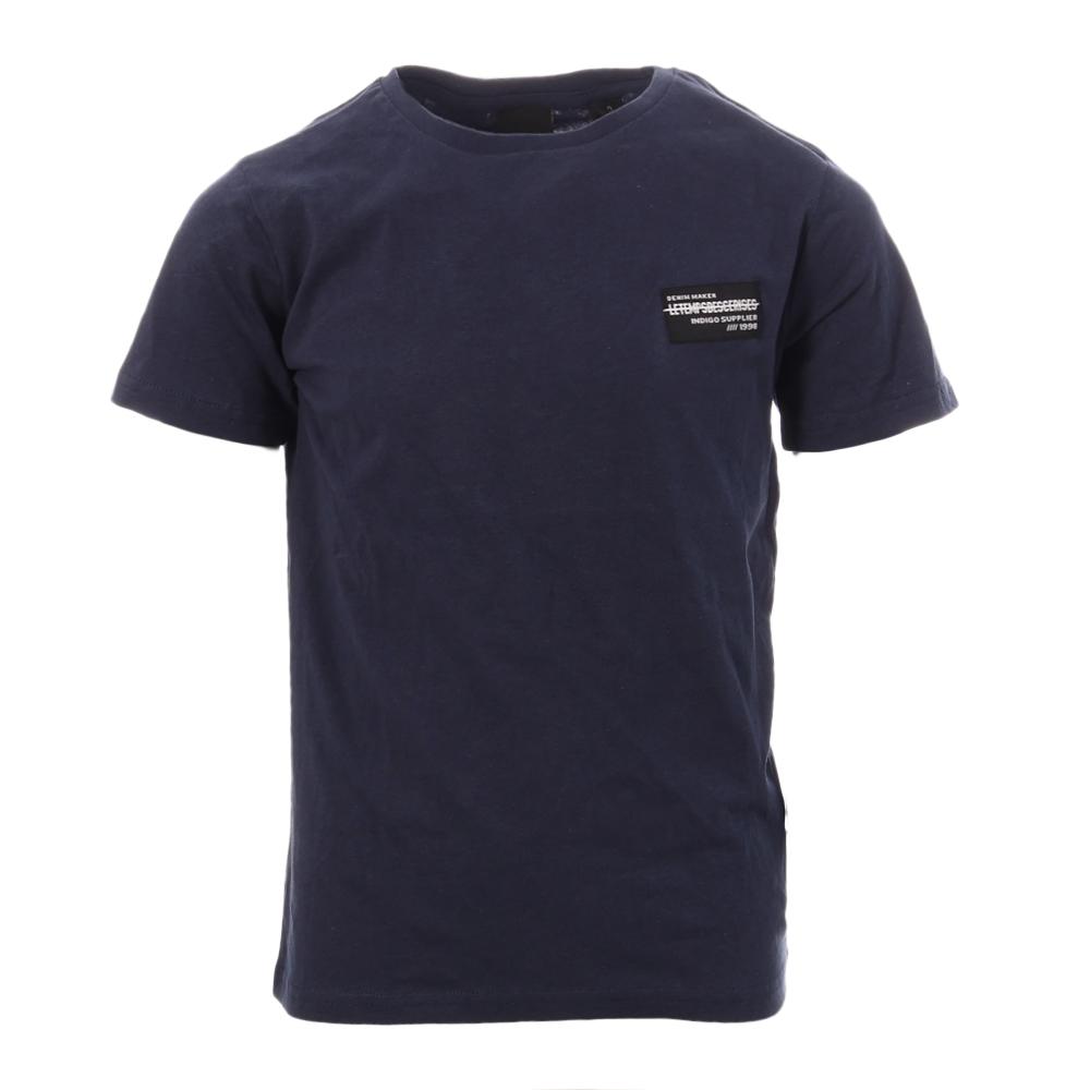 T-shirt Marine Garçon Le Temps Des Cerises Ouibo pas cher