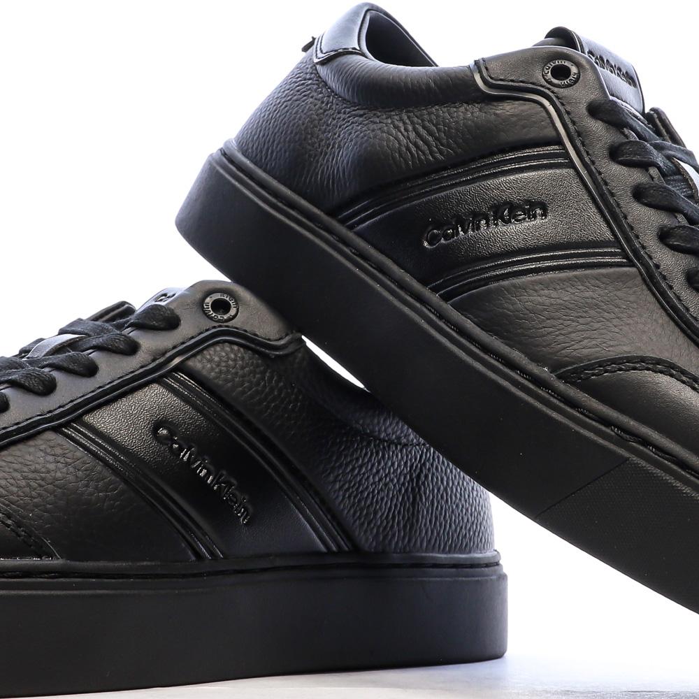 Baskets Noires Homme Calvin Klein Jeans Clean vue 7