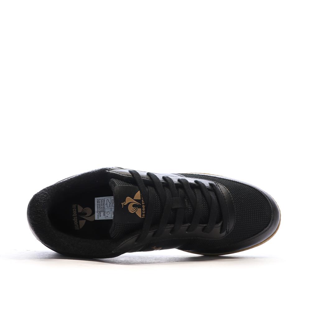 Baskets Noires/Camel Homme Le Coq Sportif Derby vue 4