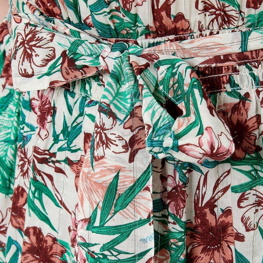 Combishort Verte Femme Kaporal ALEKE vue 3