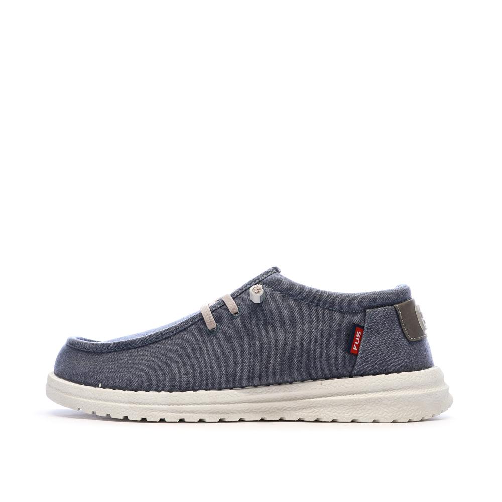 Chaussures Bleu Homme Fusion Jack pas cher