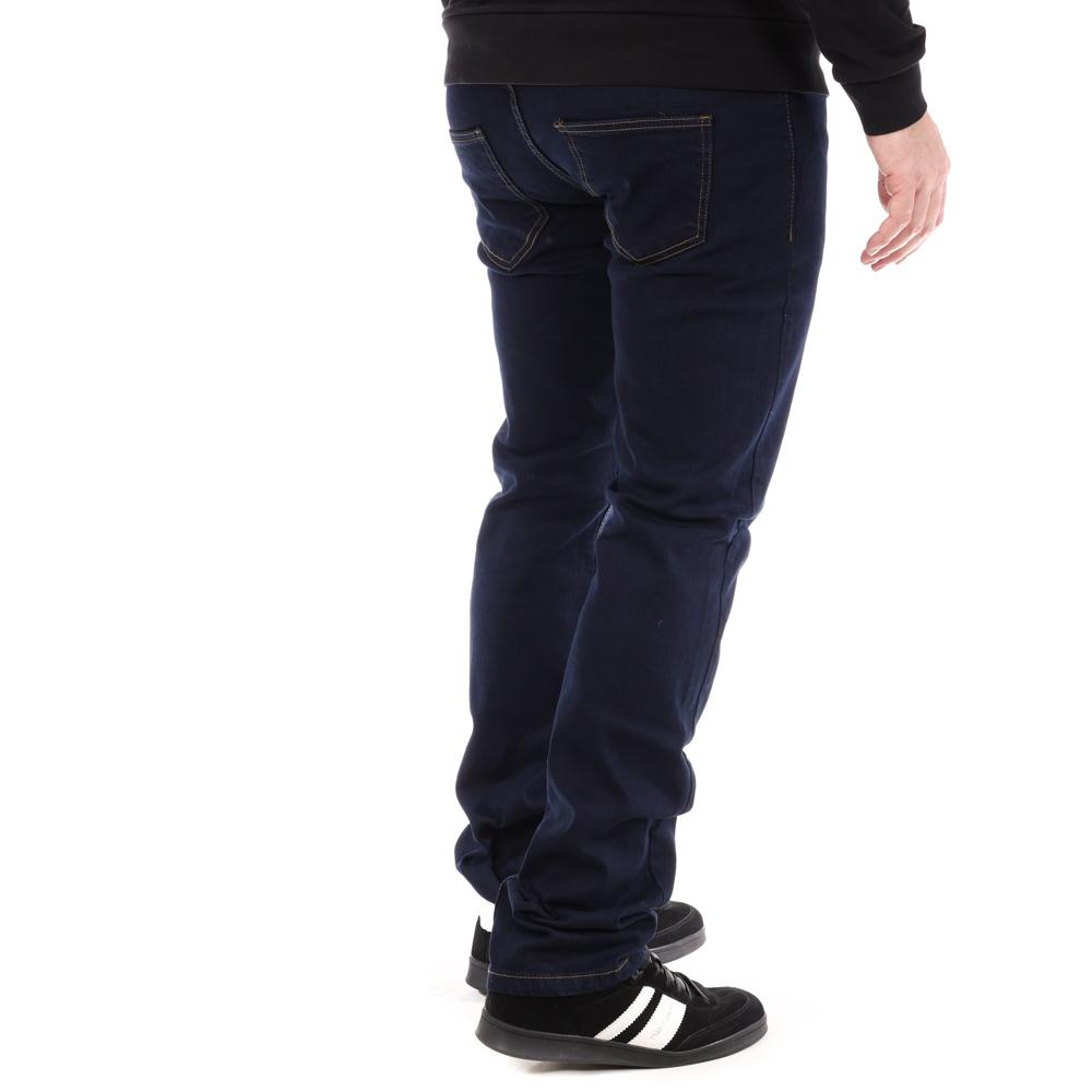 Jean Bleu Foncé Homme Noir Paname Brothers 200 vue 2