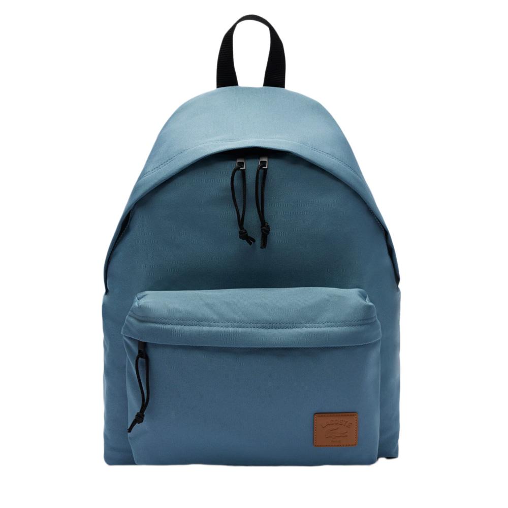 Lacoste Men's Blue Casual Croc Backpack affordable